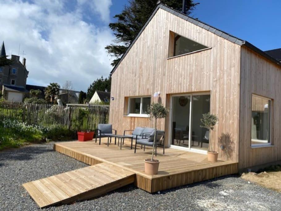 La Bernique Blanche De Perros Vue Mer 4 Personnes Perros-Guirec Exterior foto
